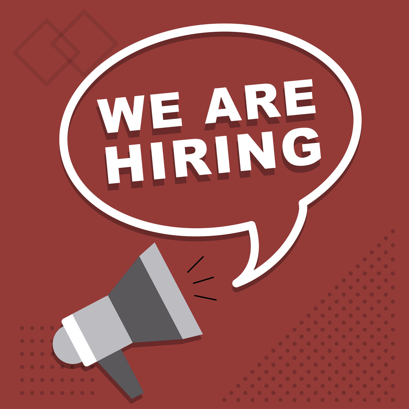 We 're hiring!